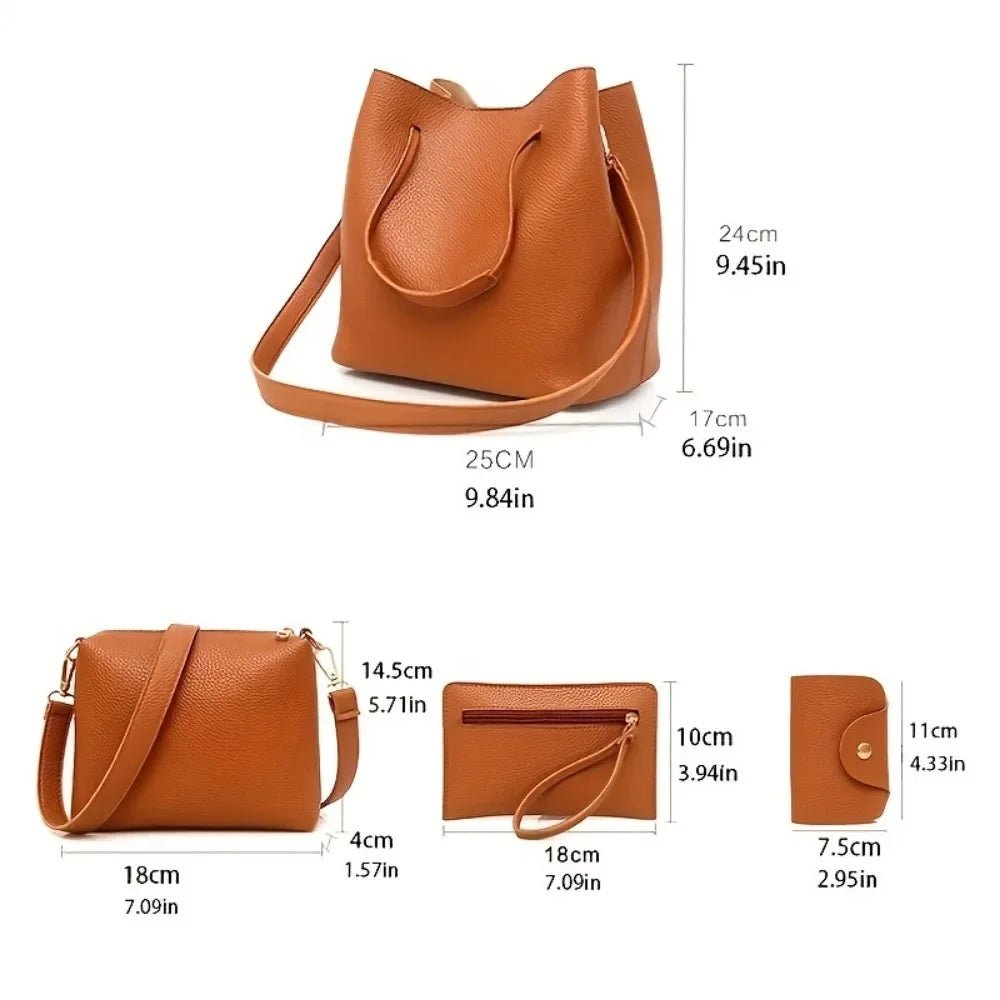 Set Large Capacity  Handbag