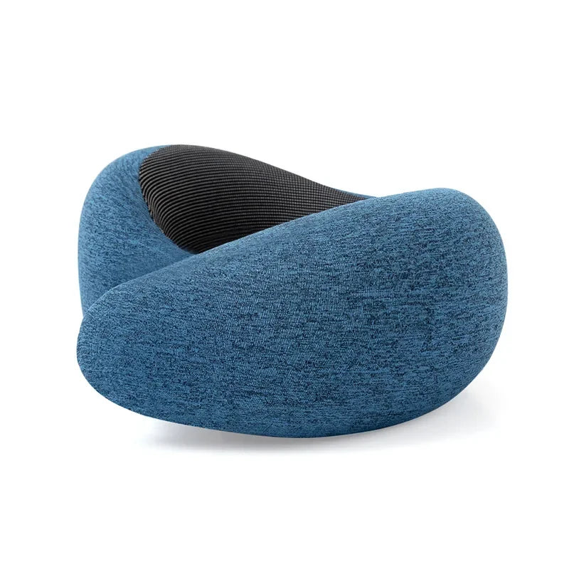 U Shape Memory Foam Neck Pillow Snail Travel Neck Pillows Portable Cervical Vertebra Airplanes Noon Break Pillow Relax