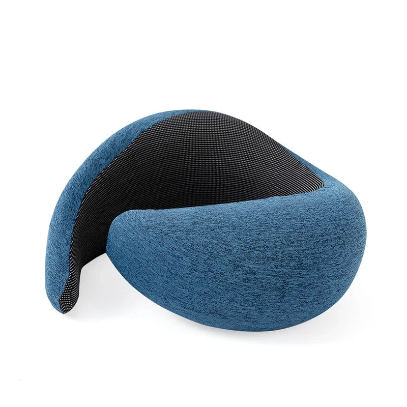 U Shape Memory Foam Neck Pillow Snail Travel Neck Pillows Portable Cervical Vertebra Airplanes Noon Break Pillow Relax