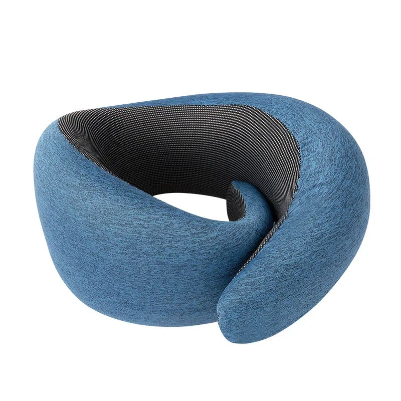 U Shape Memory Foam Neck Pillow Snail Travel Neck Pillows Portable Cervical Vertebra Airplanes Noon Break Pillow Relax